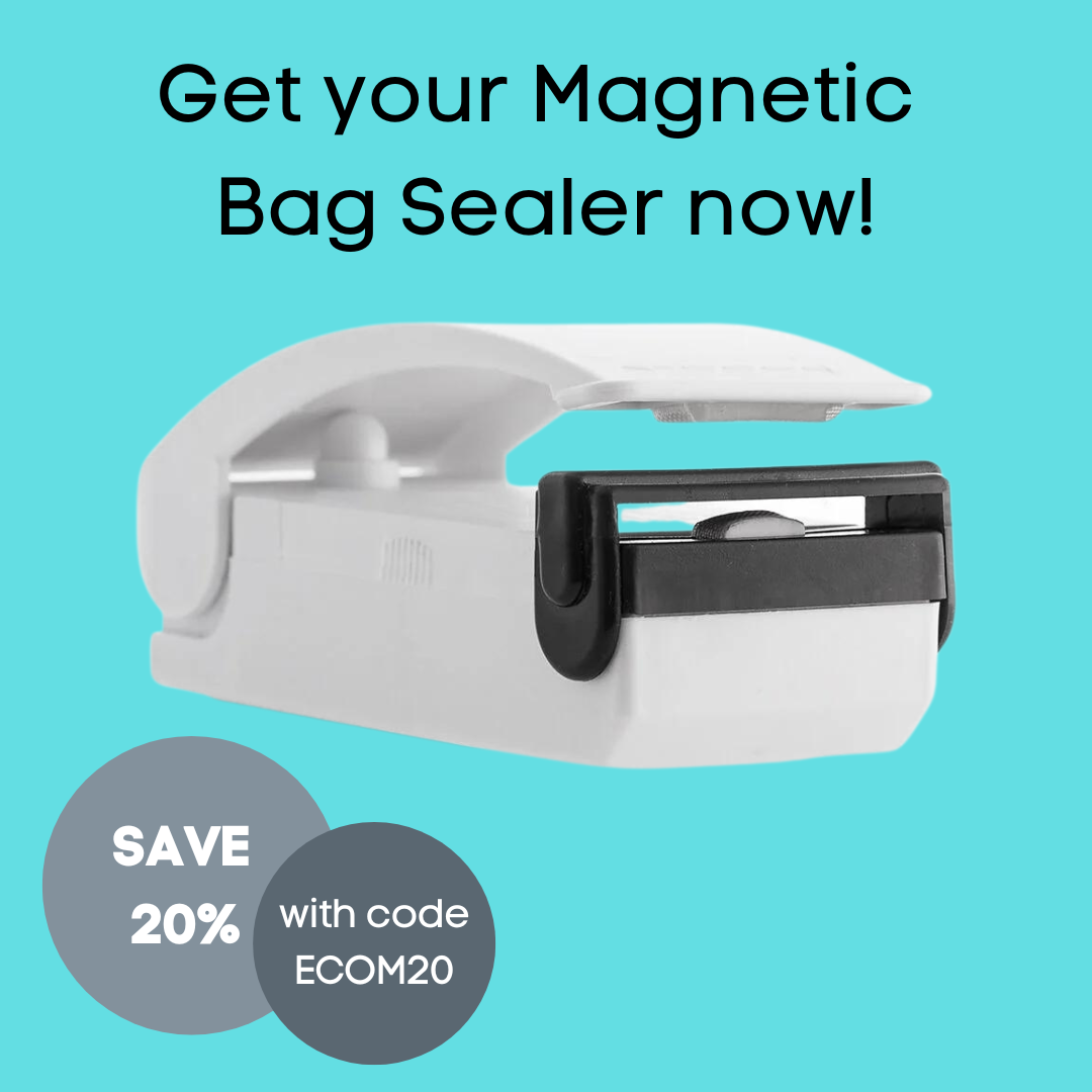 Bag Sealer with Fridge Magnet